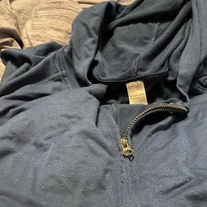 Lightweight plus size zip up hoodie Terra&Sky 3x